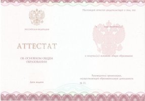 Аттестат за 9 класс 2013-2019 в Новокуйбышевске